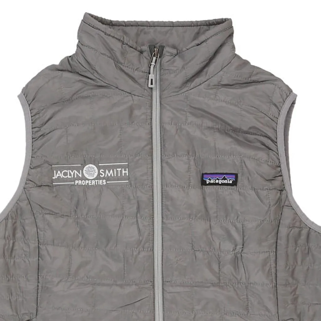 Jacyln Smith Patagonia Gilet - Large Grey Polyester