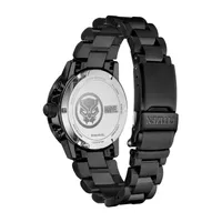 JCPenney Citizen Marvel Black Panther Mens Chronograph Black Stainless Steel Bracelet Watch Ca0297-52w