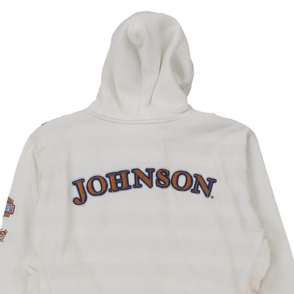 Jimmie Johnson Chase Authentics Nascar Hoodie - XL White Cotton Blend