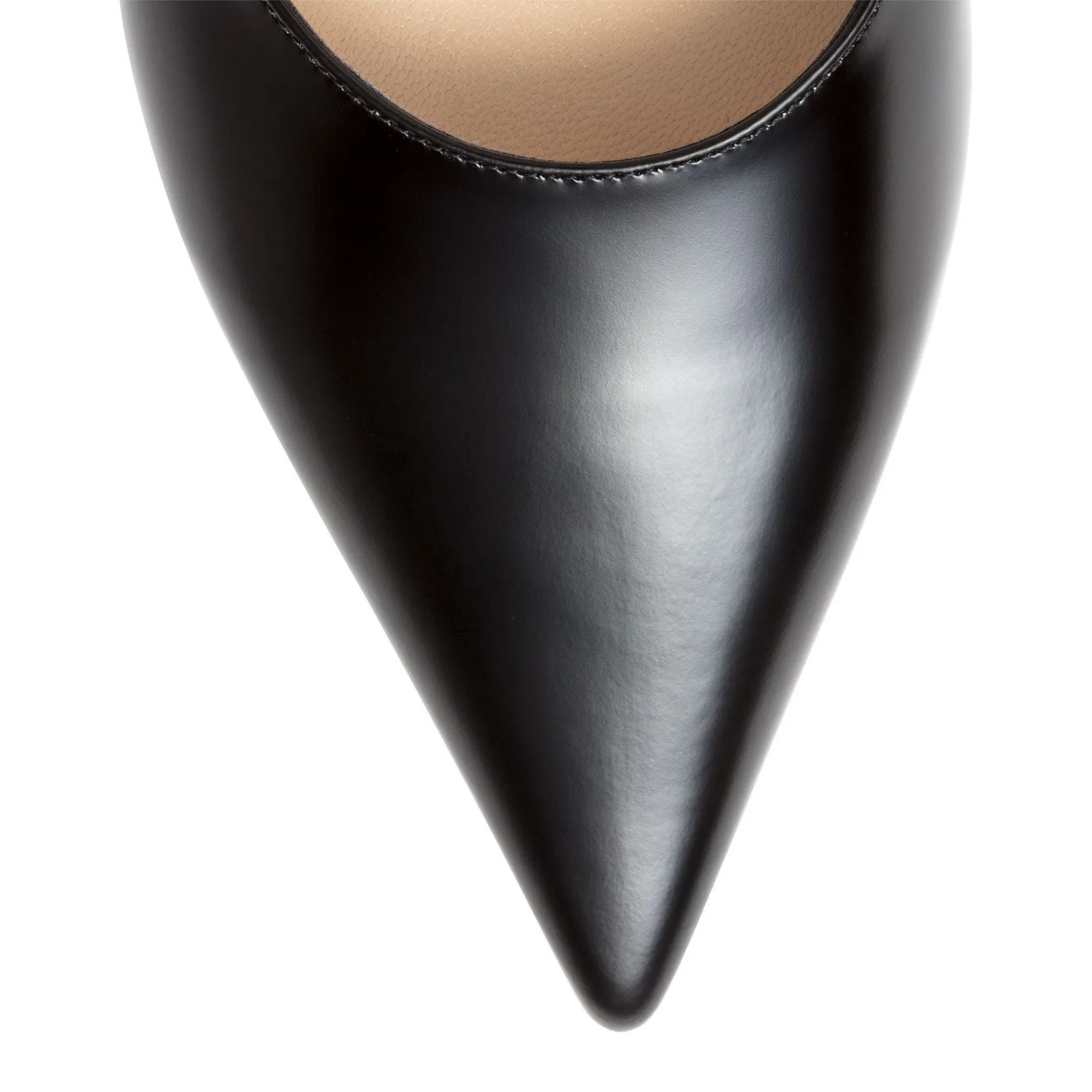 Jimmy Choo Rav 65 black leather mules
