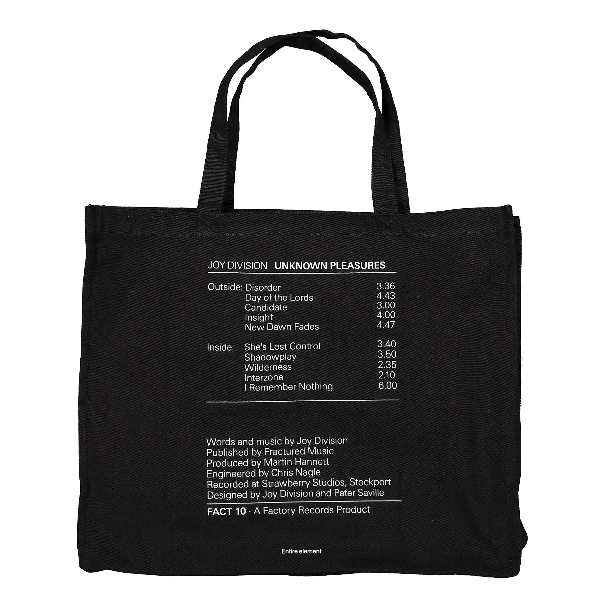 Joy Division x Pleasures Wilderness Heavyweight Tote Bag