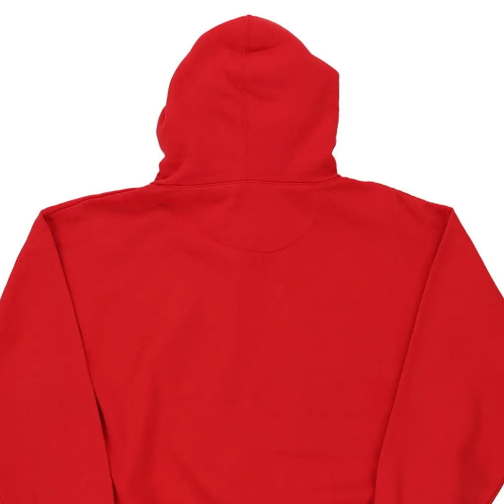 Kansas City Chiefs Starter NFL Hoodie - Large Red Cotton Blend