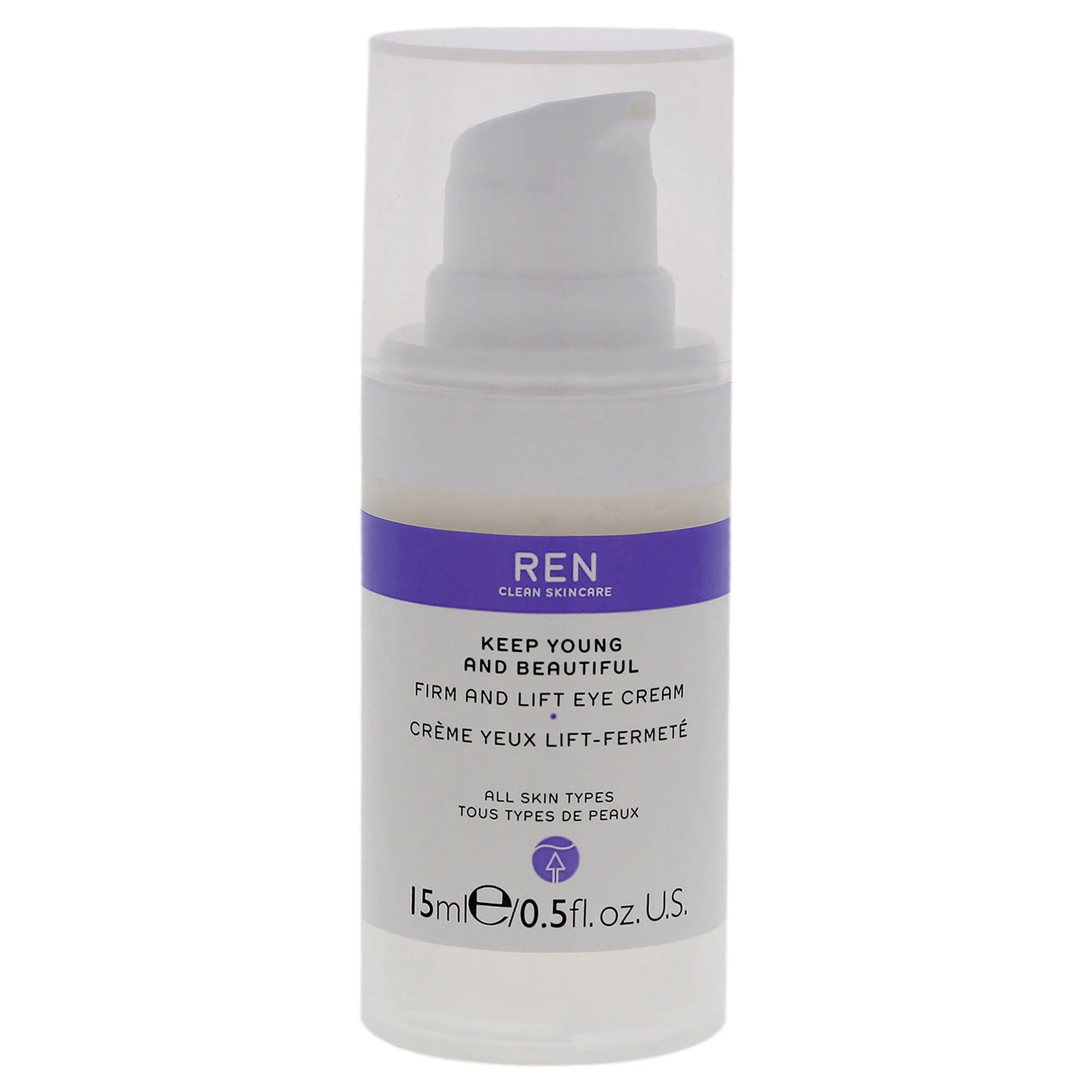 Keep Young and Beautiful Firm and Lift Eye Cream by REN for Unisex - 0.5 oz Cream
