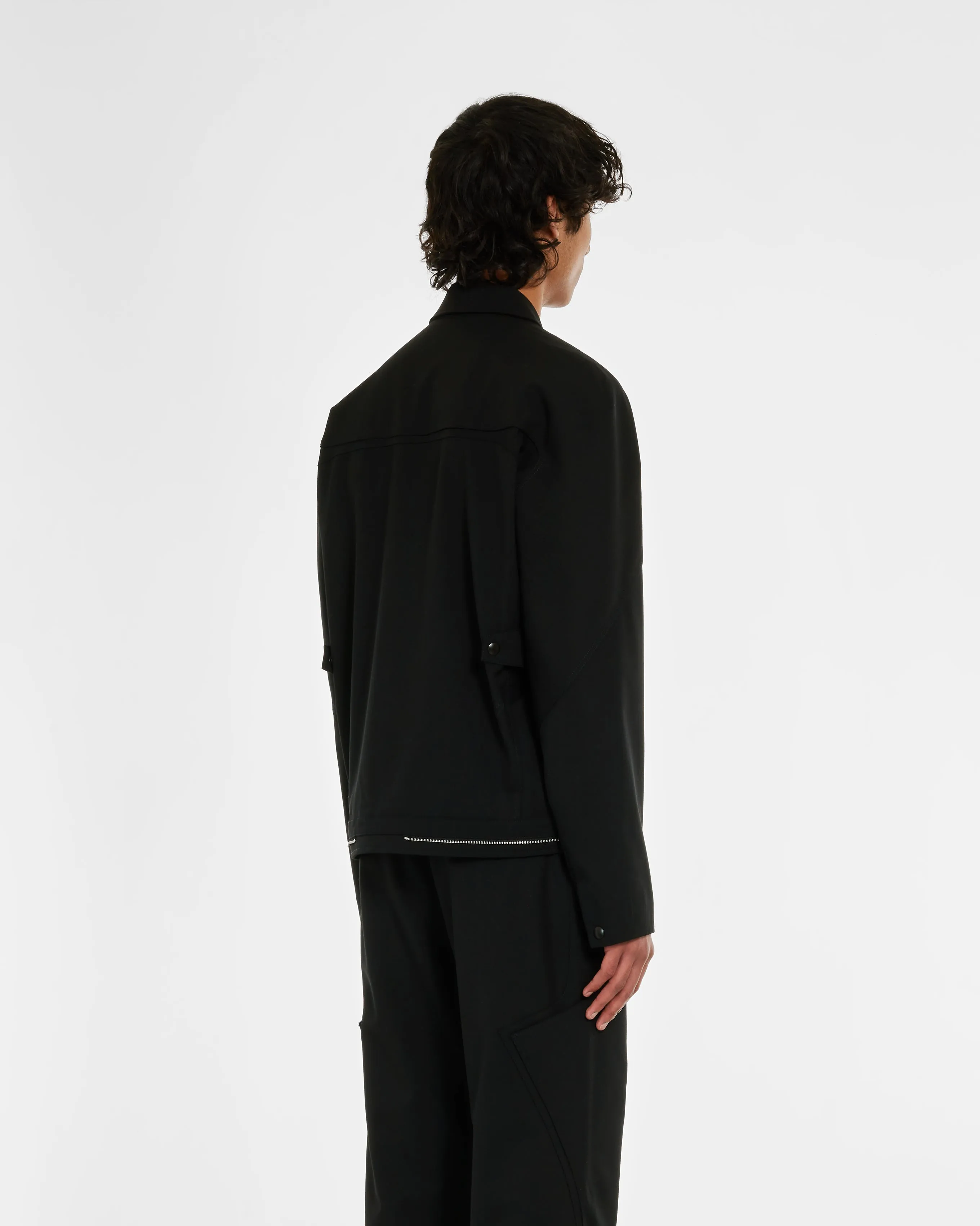 Kiko Kostadinov  Men'S Tonino Utility Jacket Night Black 