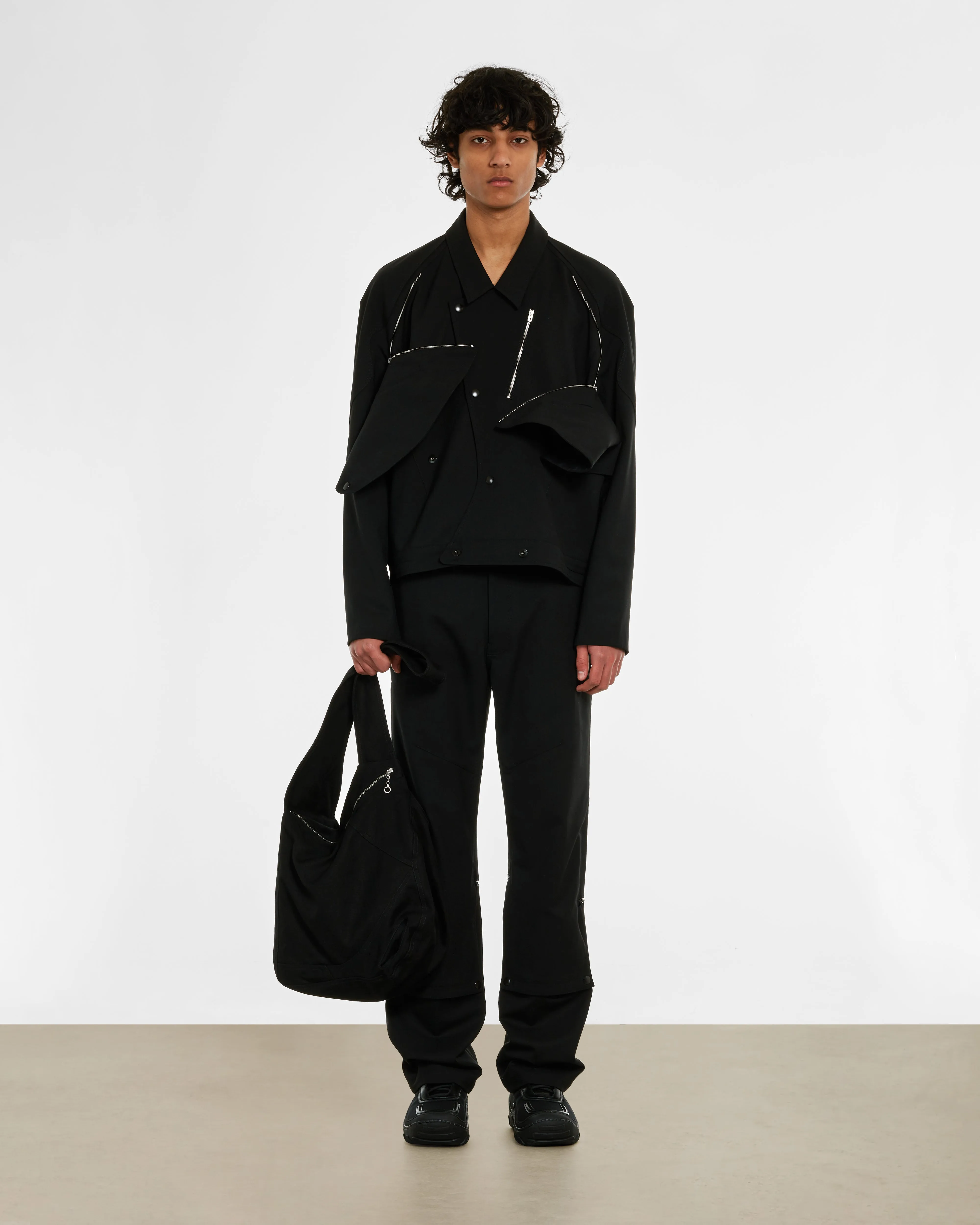 Kiko Kostadinov  Men'S Tonino Utility Jacket Night Black 