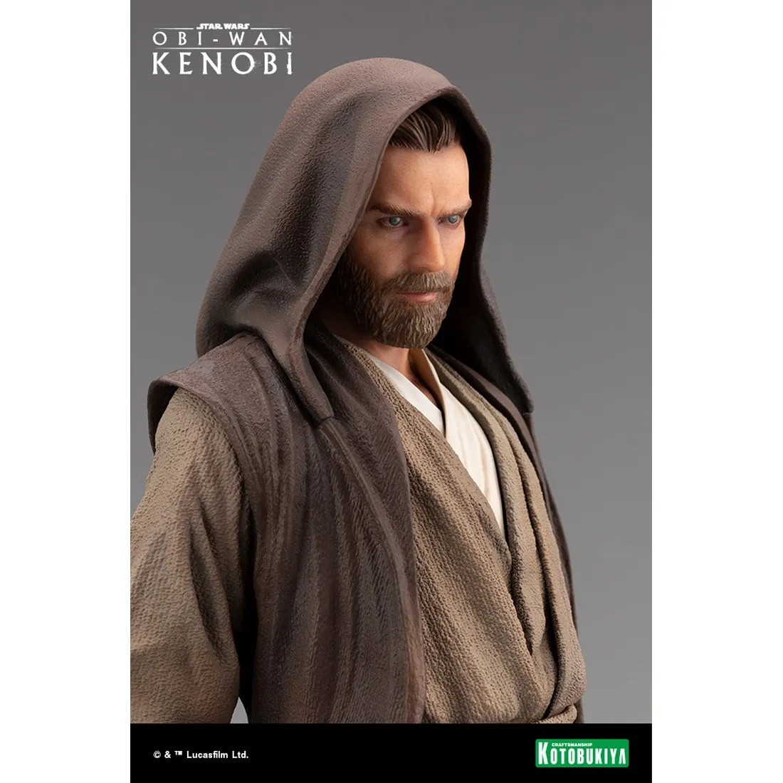 Kotobukiya ARTFX Star Wars Revenge of the Sith Obi-Wan Kenobi Statue (brown)