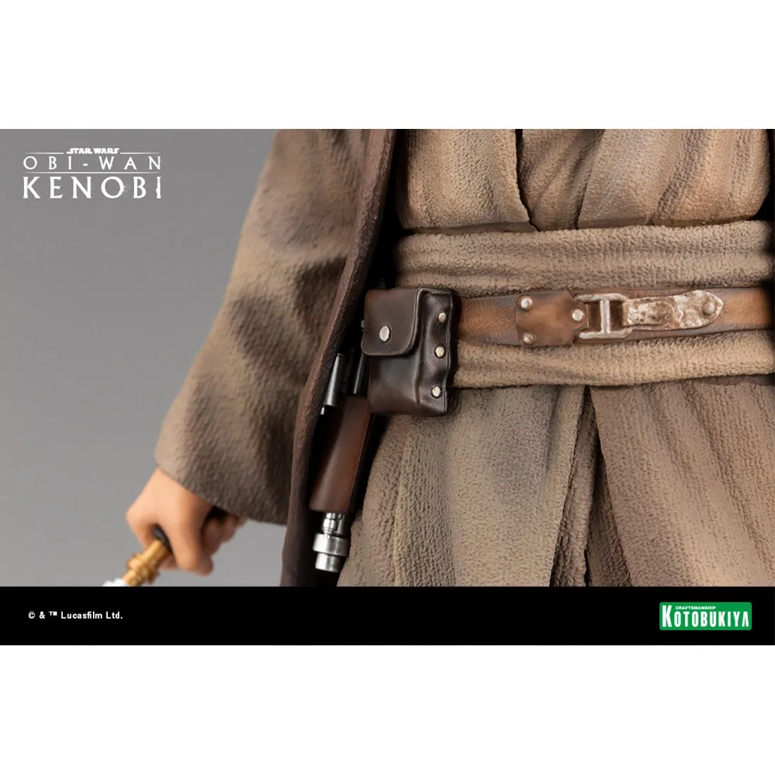 Kotobukiya ARTFX Star Wars Revenge of the Sith Obi-Wan Kenobi Statue (brown)