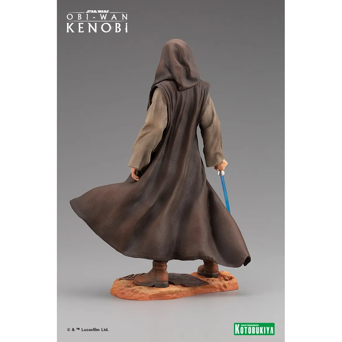 Kotobukiya ARTFX Star Wars Revenge of the Sith Obi-Wan Kenobi Statue (brown)