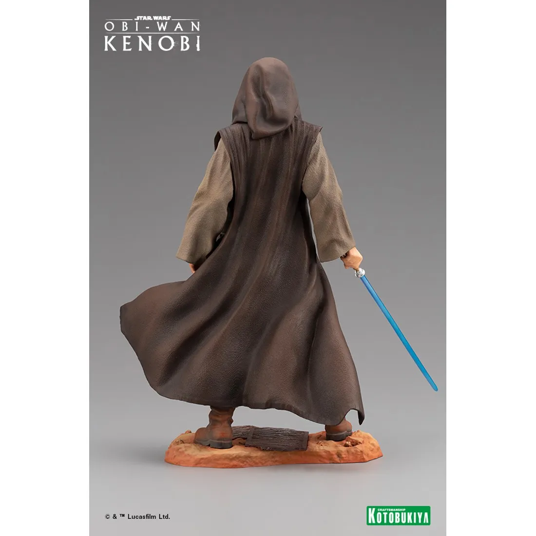 Kotobukiya ARTFX Star Wars Revenge of the Sith Obi-Wan Kenobi Statue (brown)