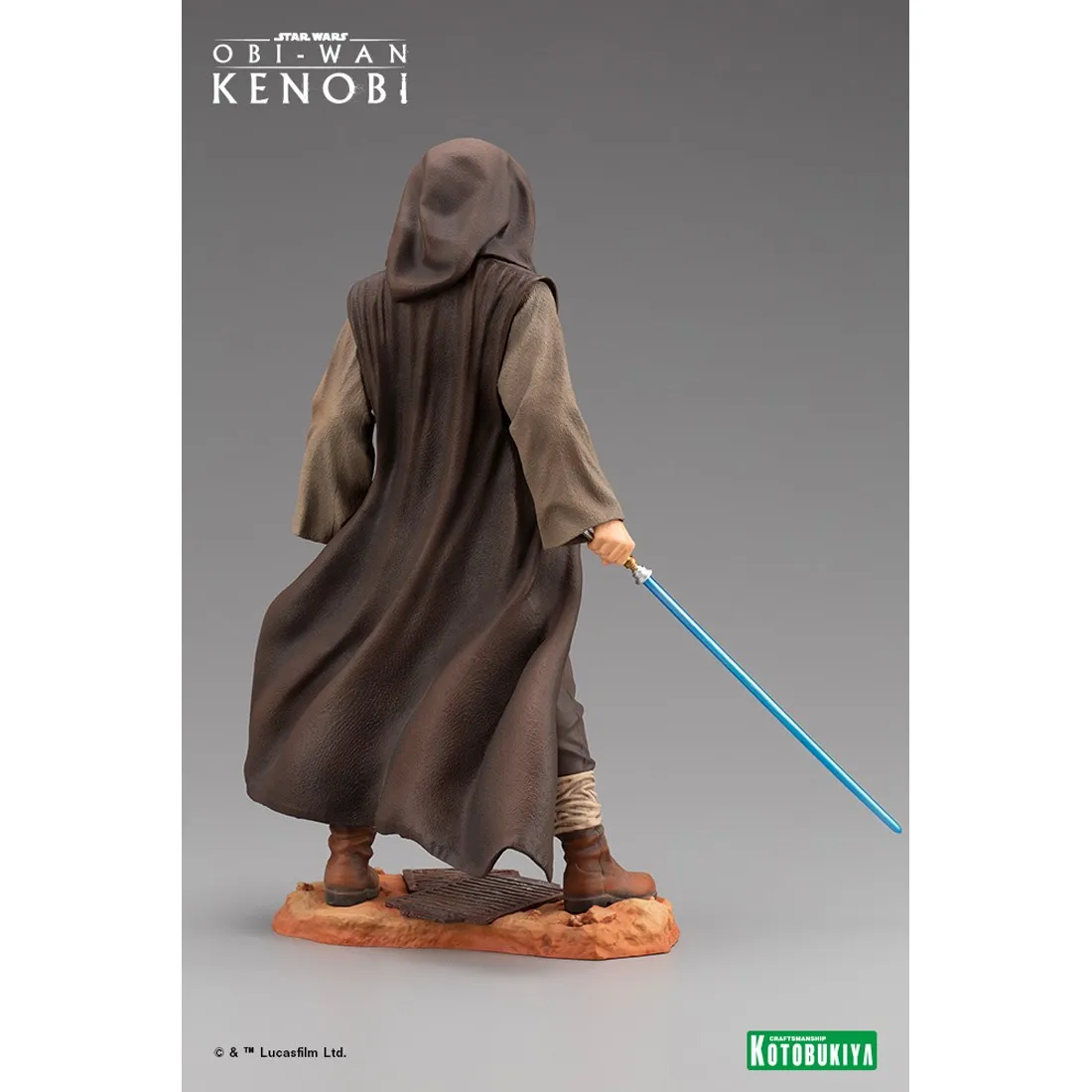 Kotobukiya ARTFX Star Wars Revenge of the Sith Obi-Wan Kenobi Statue (brown)