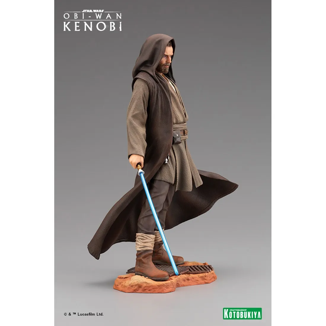 Kotobukiya ARTFX Star Wars Revenge of the Sith Obi-Wan Kenobi Statue (brown)