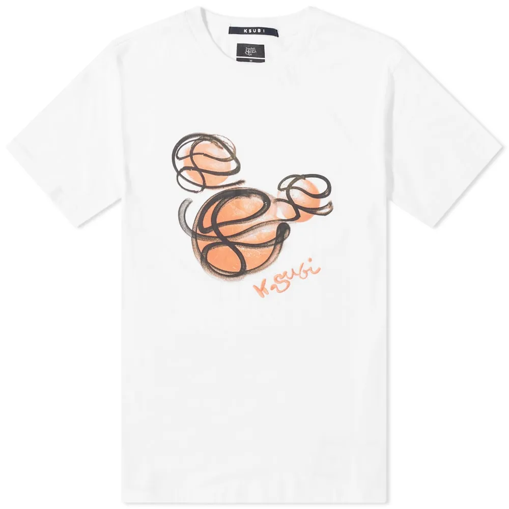 Ksubi x Hidji Biggie Basketball T-ShirtWhite