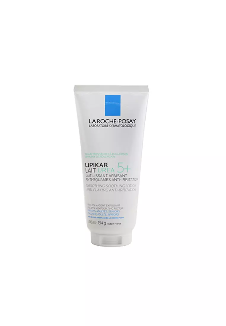La Roche Posay LA ROCHE POSAY - Lipikar Lait Urea 5+ Smoothing Soothing Lotion (Anti-Flaking & Anti-Irritation) 200ml/6.6oz.