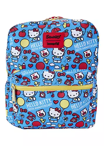 Loungefly Hello Kitty 50th Anniversary Classic Square Mini Backpack | Kaleidoscope