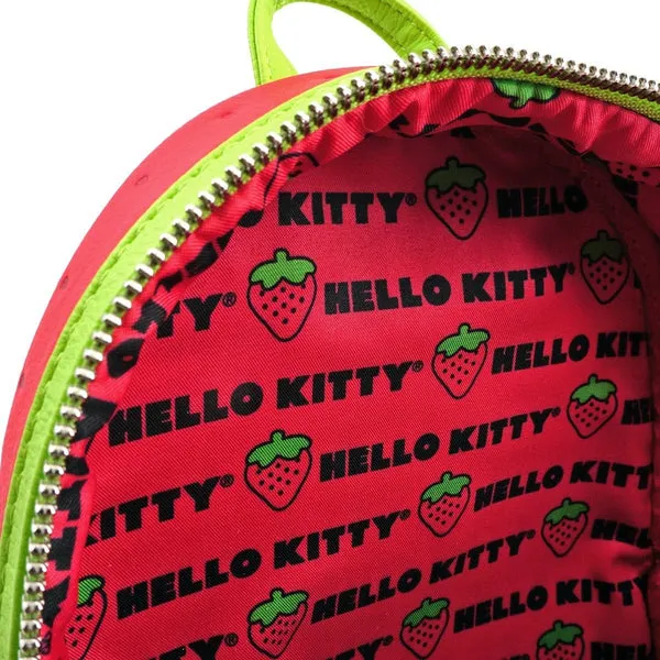 Loungefly x Hello Kitty Strawberry Mini Backpack