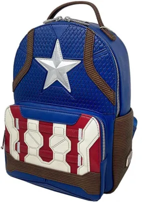 Loungefly x Marvel Captain America Endgame Hero Mini Backpack