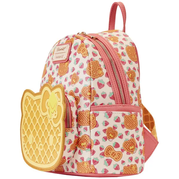 Loungefly x Sanrio Hello Kitty Breakfast Waffle Mini Backpack