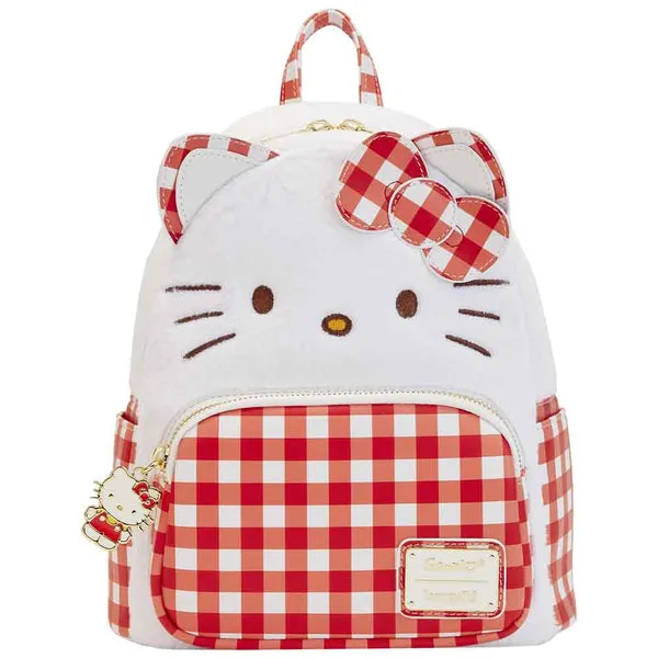 Loungefly x Sanrio Hello Kitty Gingham Cosplay Mini Backpack