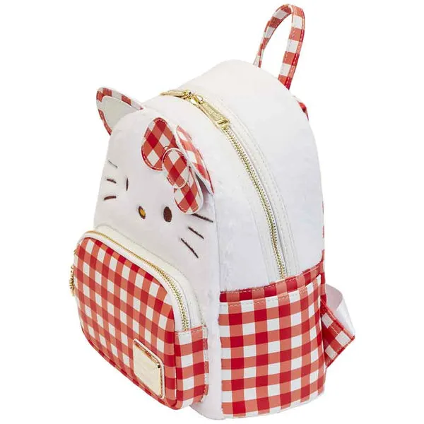 Loungefly x Sanrio Hello Kitty Gingham Cosplay Mini Backpack