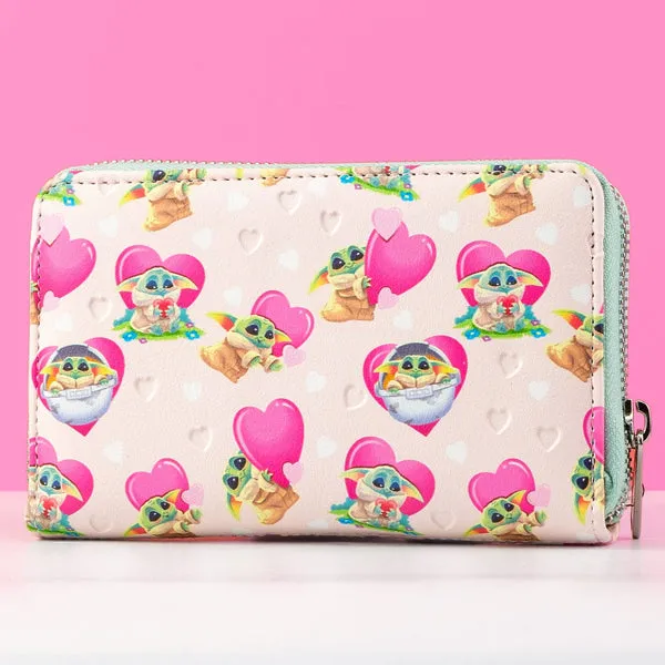 Loungefly x Star Wars The Mandalorian Grogu Valentines Purse