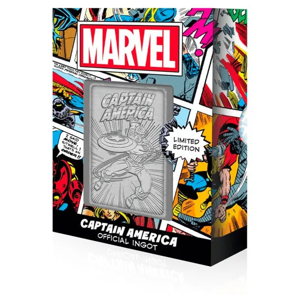 Marvel Captain America Limited Edition Ingot