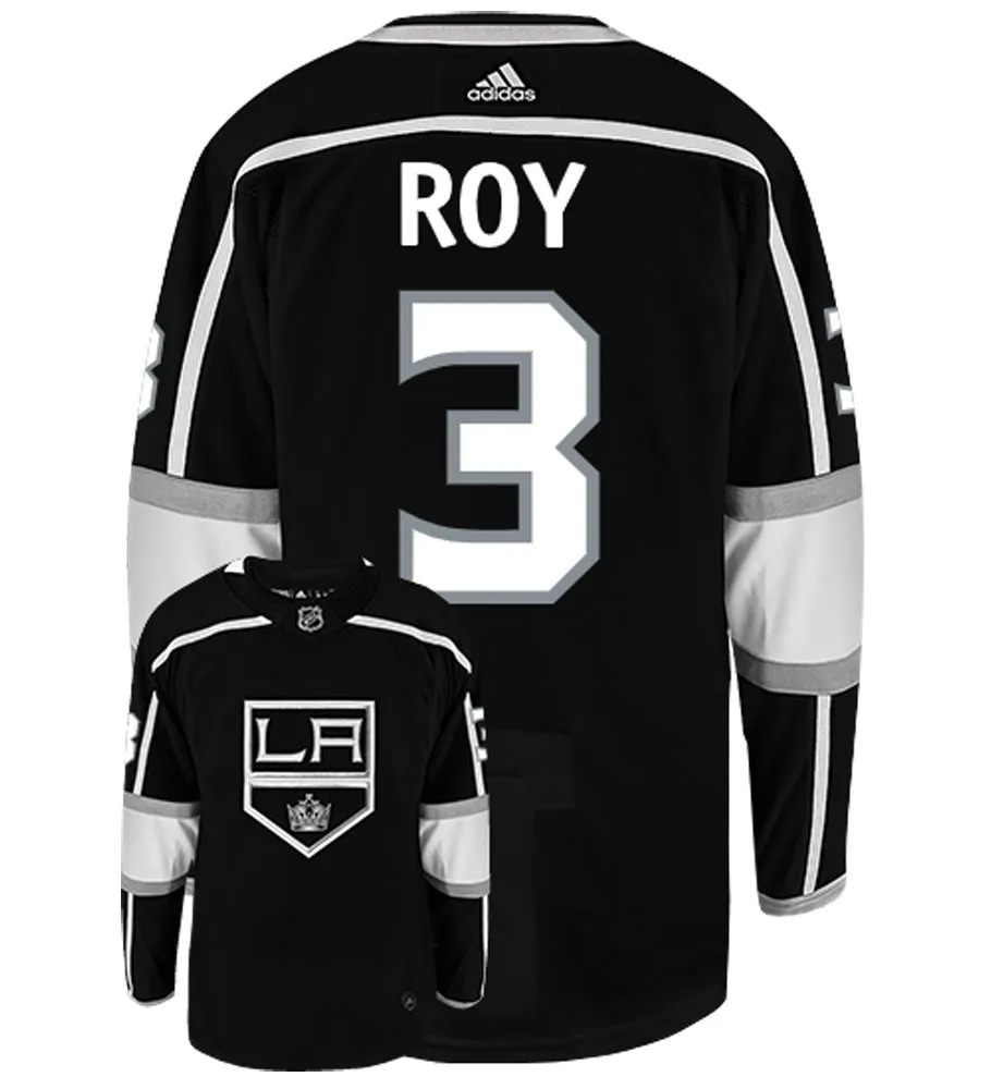 Matt Roy Los Angeles Kings Adidas Authentic Home NHL Hockey Jersey     