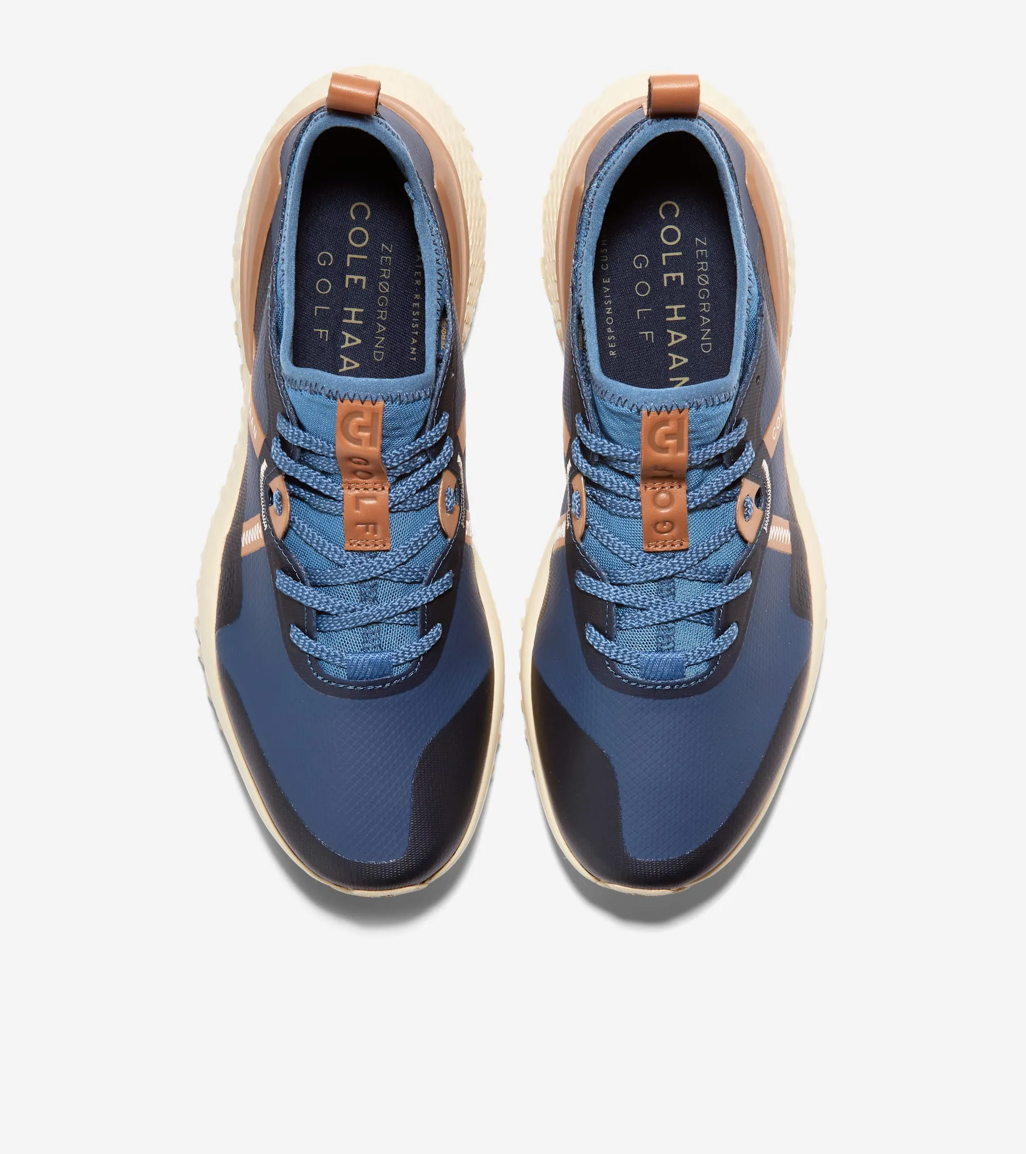 Men's ZERGRAND Overtake Water-Resistant Golf Sneakers