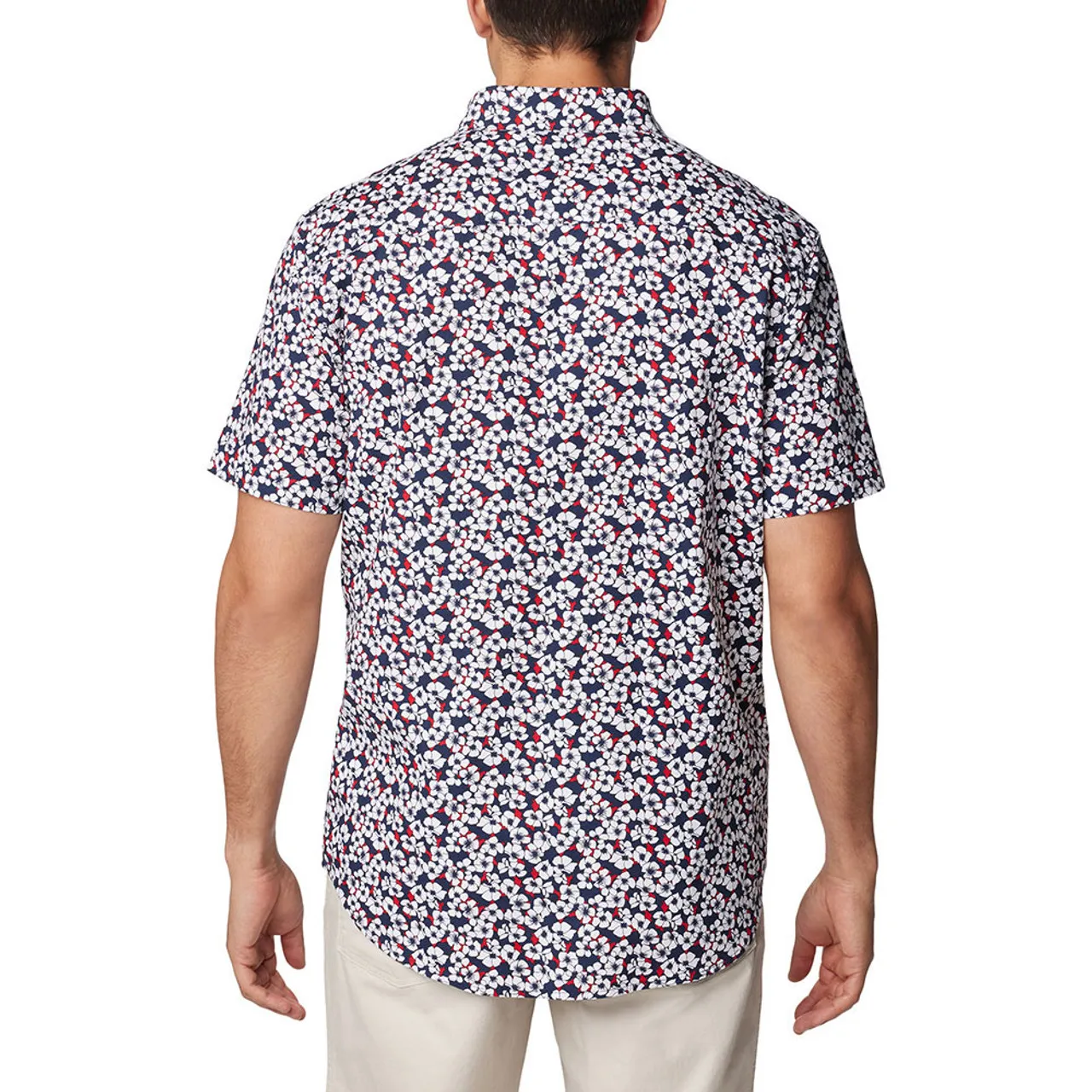 Men's Columbia Short Sleeve Rapid Rivers Print Shirt