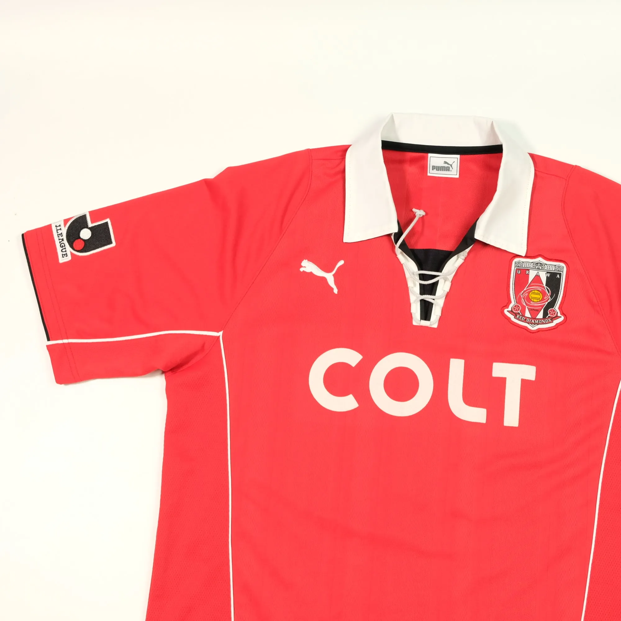 Mitsubishi Urawa Red Diamonds J-League Puma 2003 Home Vintage Football Shirt M/L