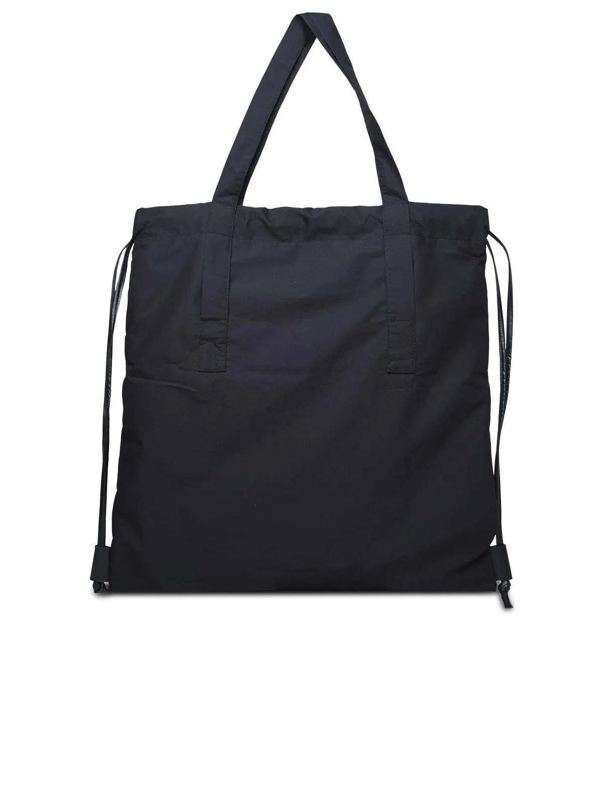 Moncler    Moncler Black Cotton Blend Tote Bag