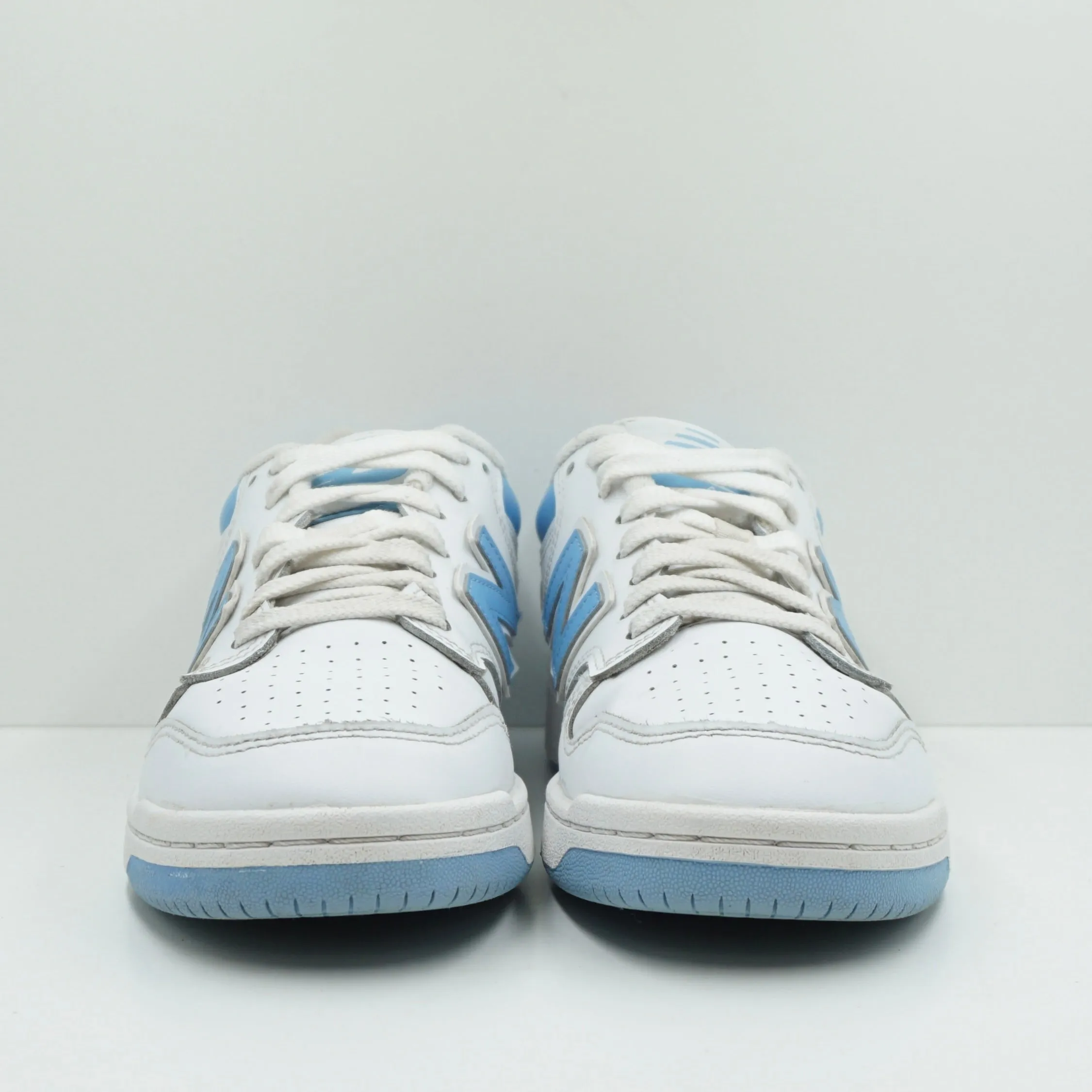 New Balance 480 UNC White Team Carolina Light Aluminum