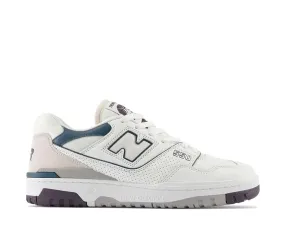 New Balance 550 - White / Interstellar / Deep Ocean