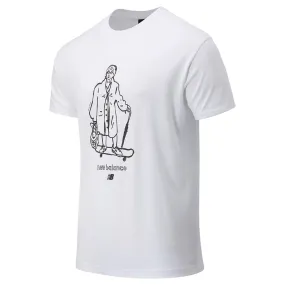 New Balance Athletics Graphic Skate T-Shirt - White