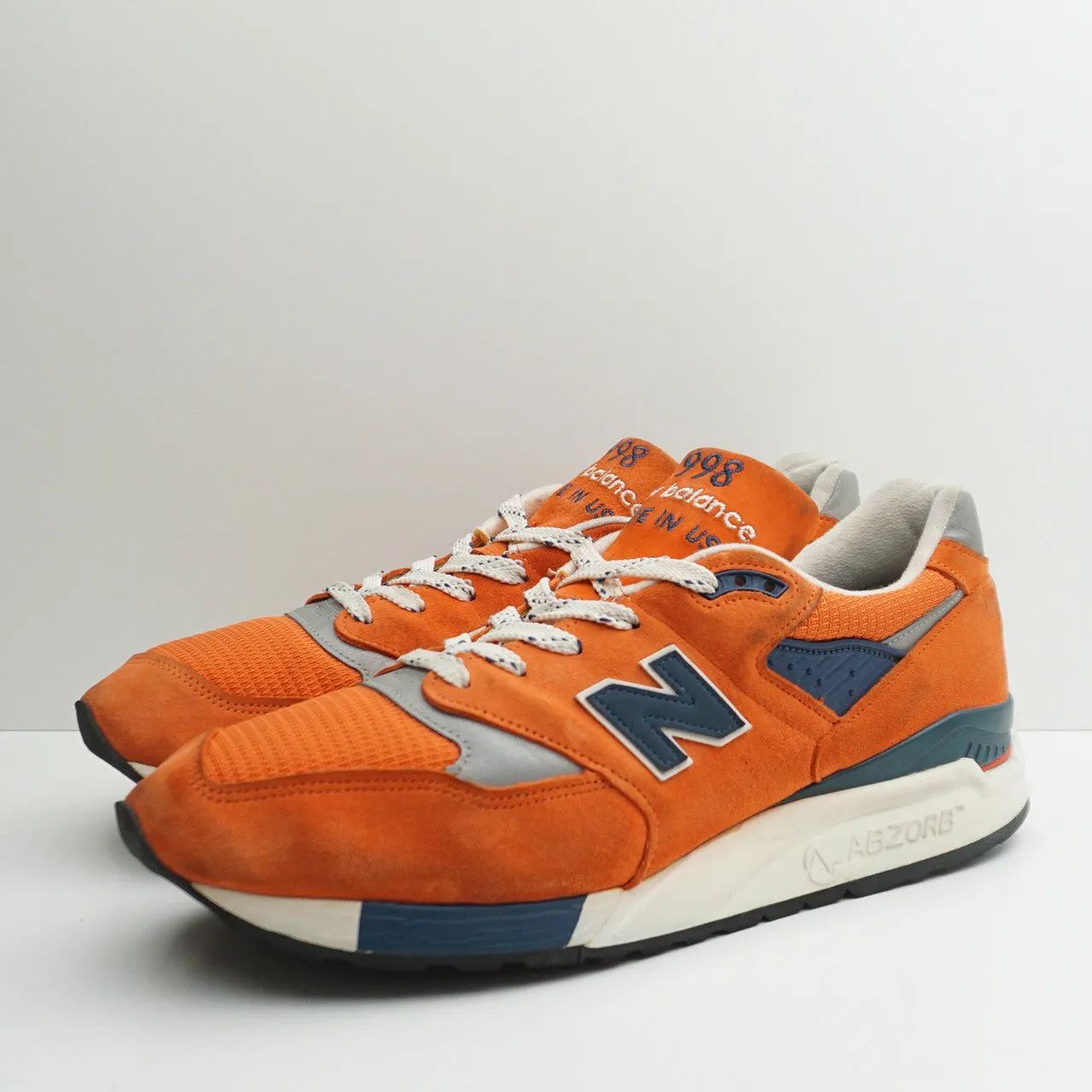 New Balance M998 Orange Navy
