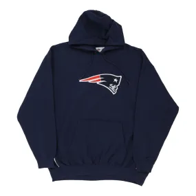 New England Patriots Nfl Hoodie - XL Navy Cotton Blend