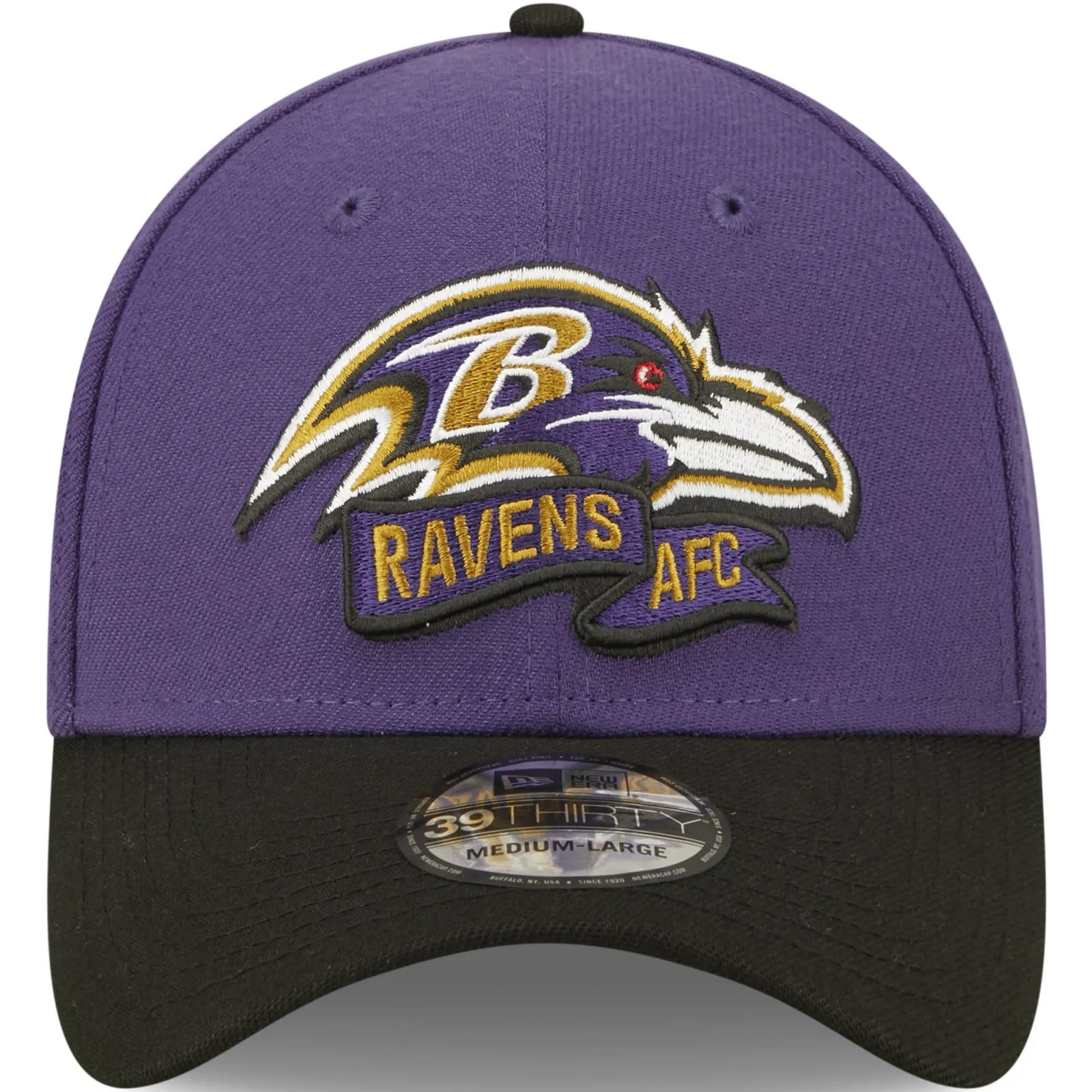 New Era Baltimore Ravens NFL 2022 Sideline 39THIRTY Baseball Cap - Purple