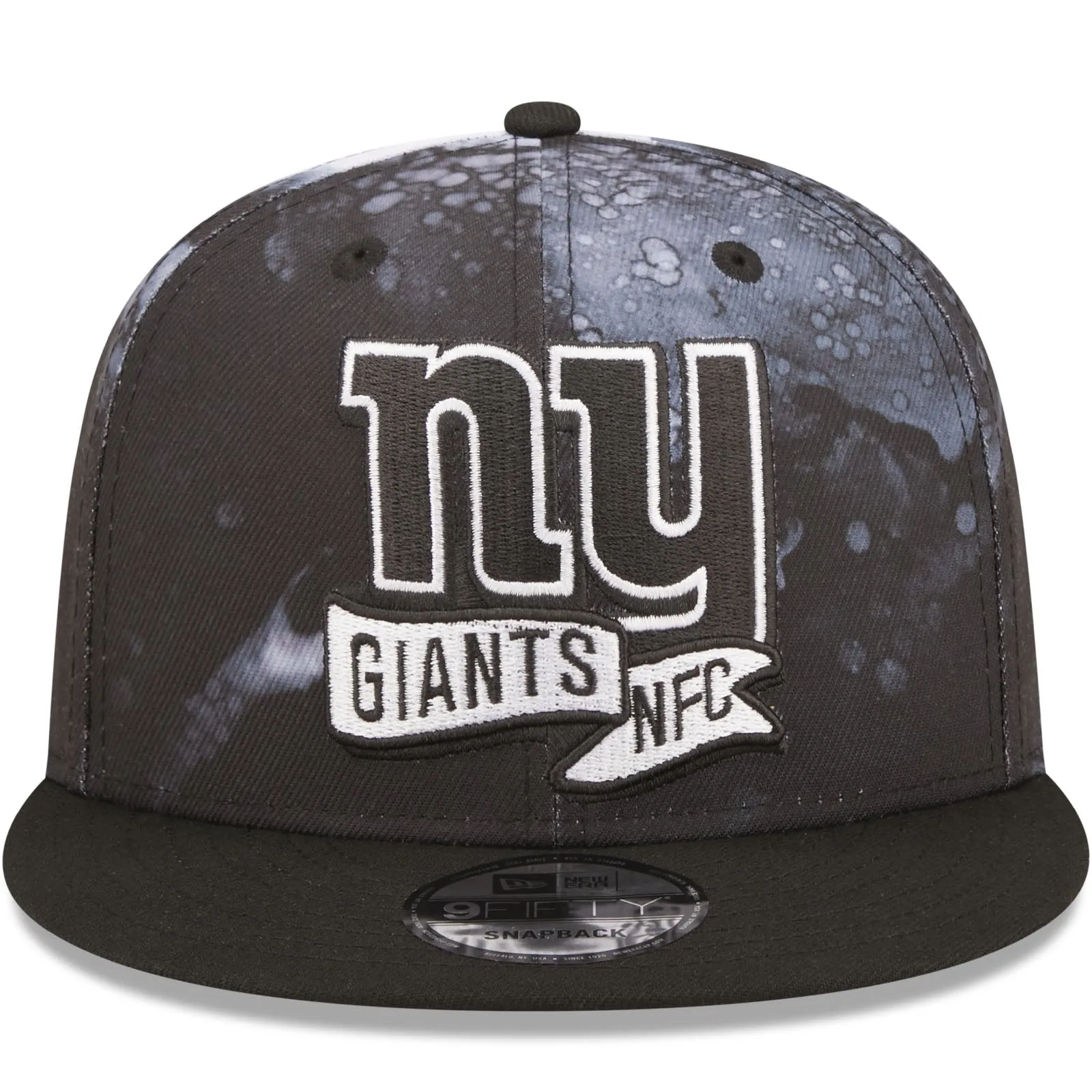 New Era New York Giants NFL 9FIFTY 2022 Sideline Ink Baseball Cap - Black
