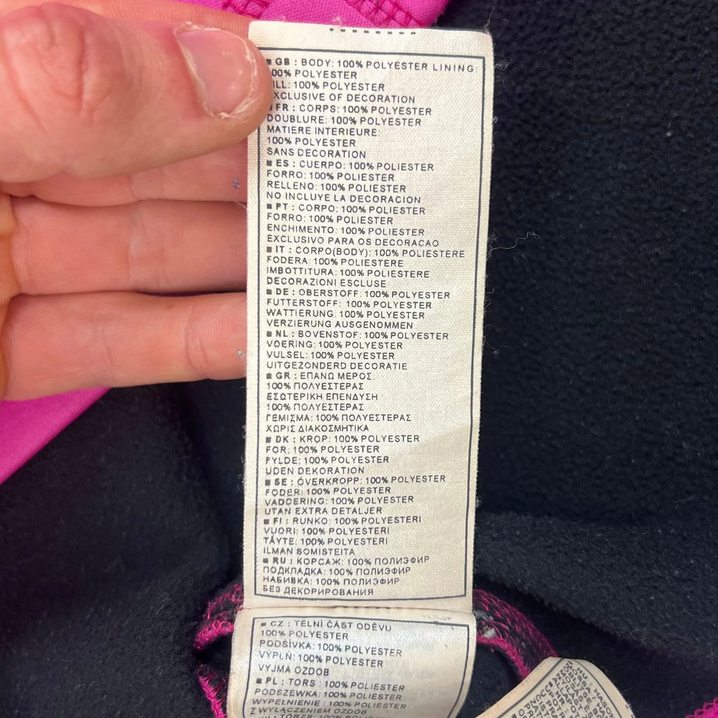 Nike ACG Full-Zip Fleece Jacket Pink