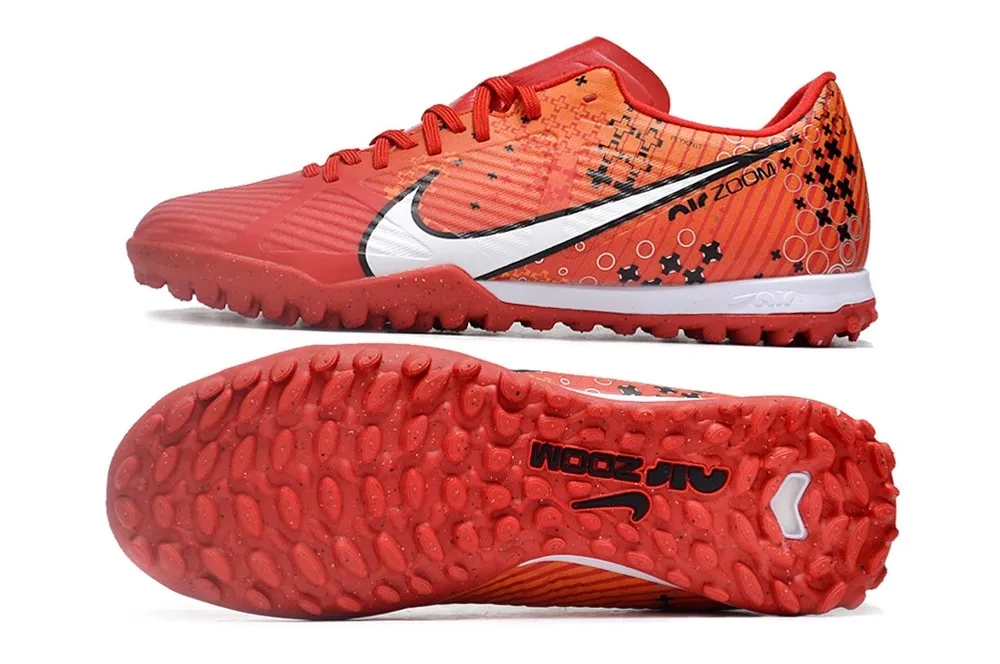 Nike Air Zoom Mercurial Vapor 15 Academy Turf Dream Speed 7 - Light Crimson/Bright Mandarin/Black/Pale Ivory