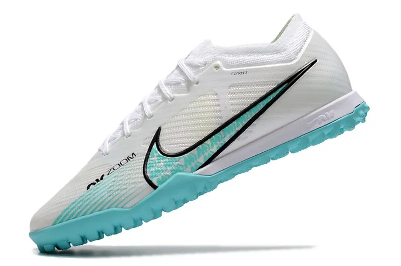 Nike Air Zoom Mercurial Vapor 15 Elite Turf - White/Baltic Blue/Laser Pink