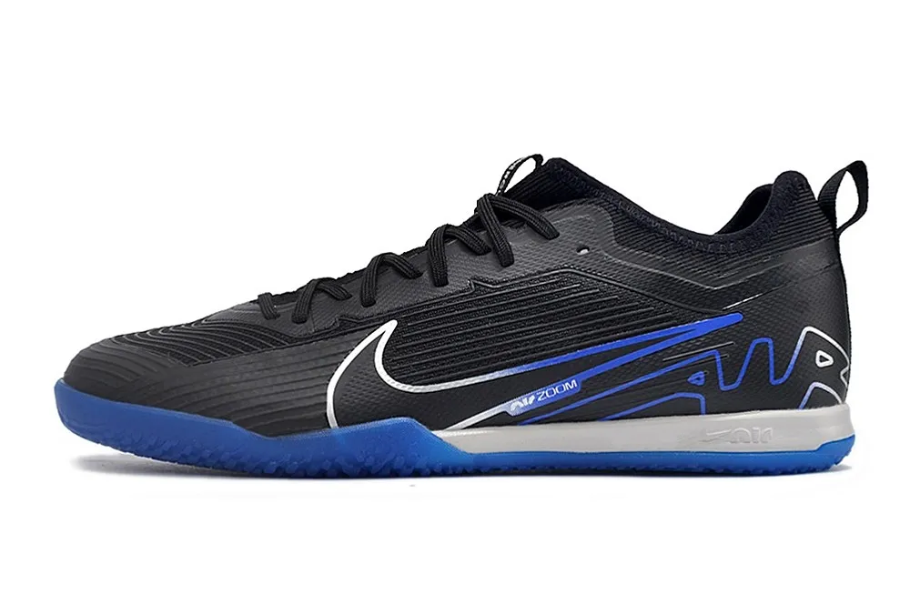 Nike Air Zoom Mercurial Vapor 15 Pro Indoor Shadow Pack - Black/Chrome/Hyper Royal
