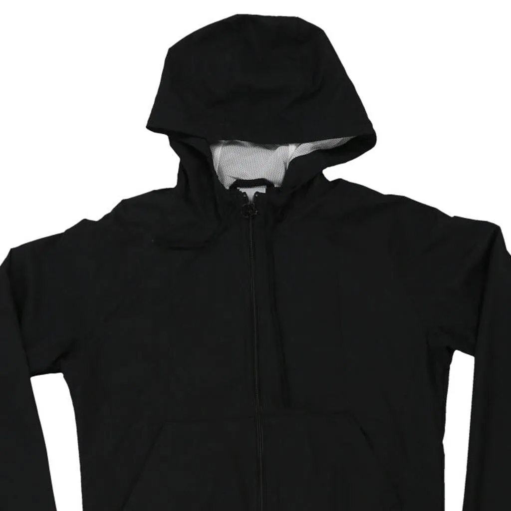 Nike Hoodie - Small Black Cotton Blend