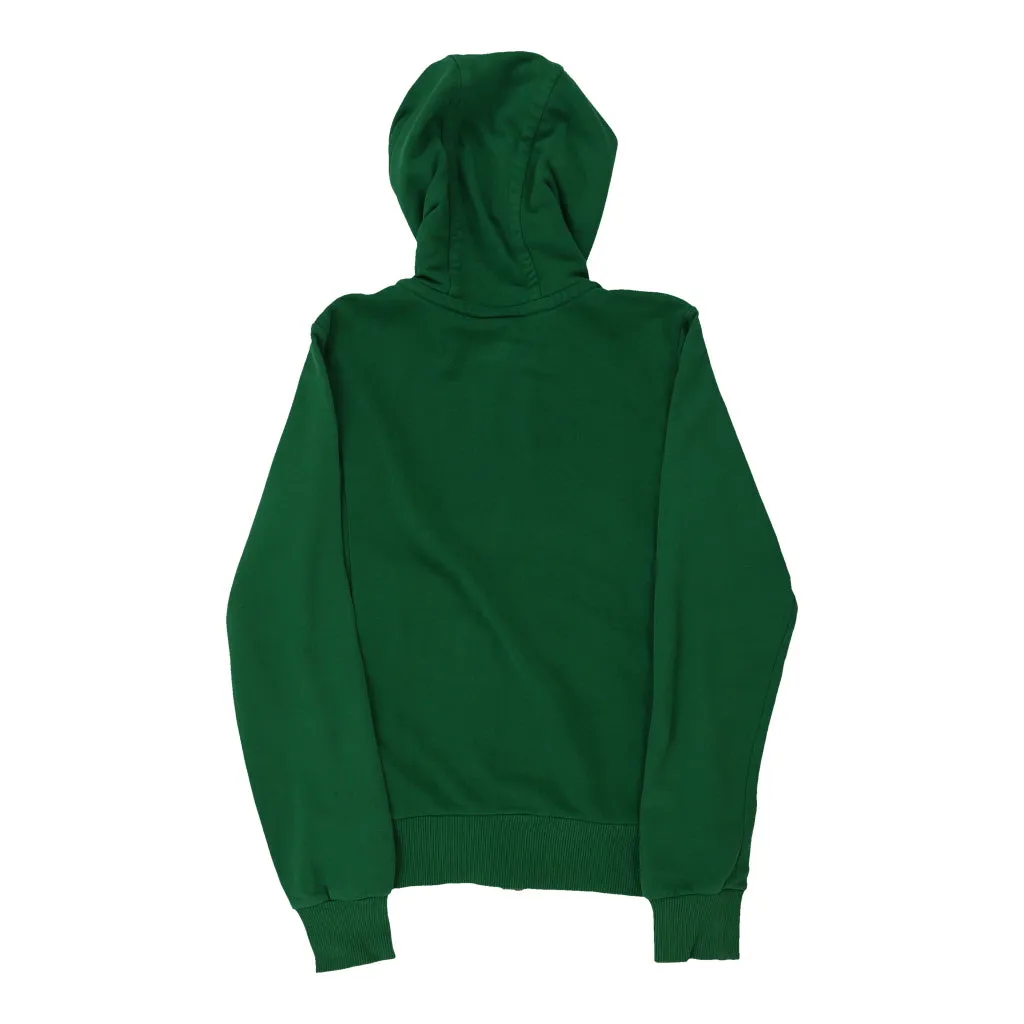 Nike Hoodie - Small Green Cotton Blend