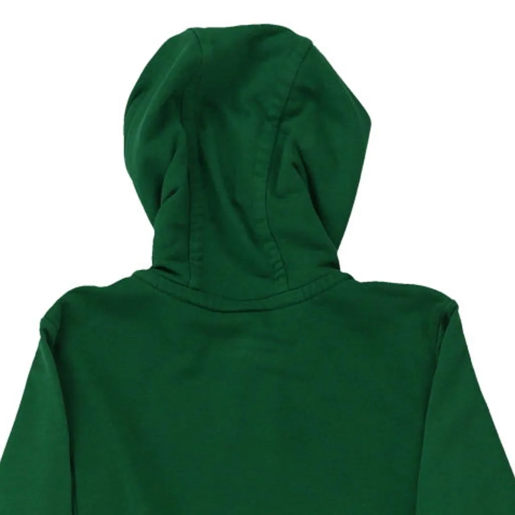 Nike Hoodie - Small Green Cotton Blend