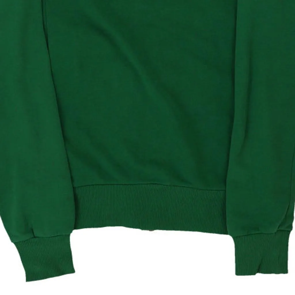 Nike Hoodie - Small Green Cotton Blend