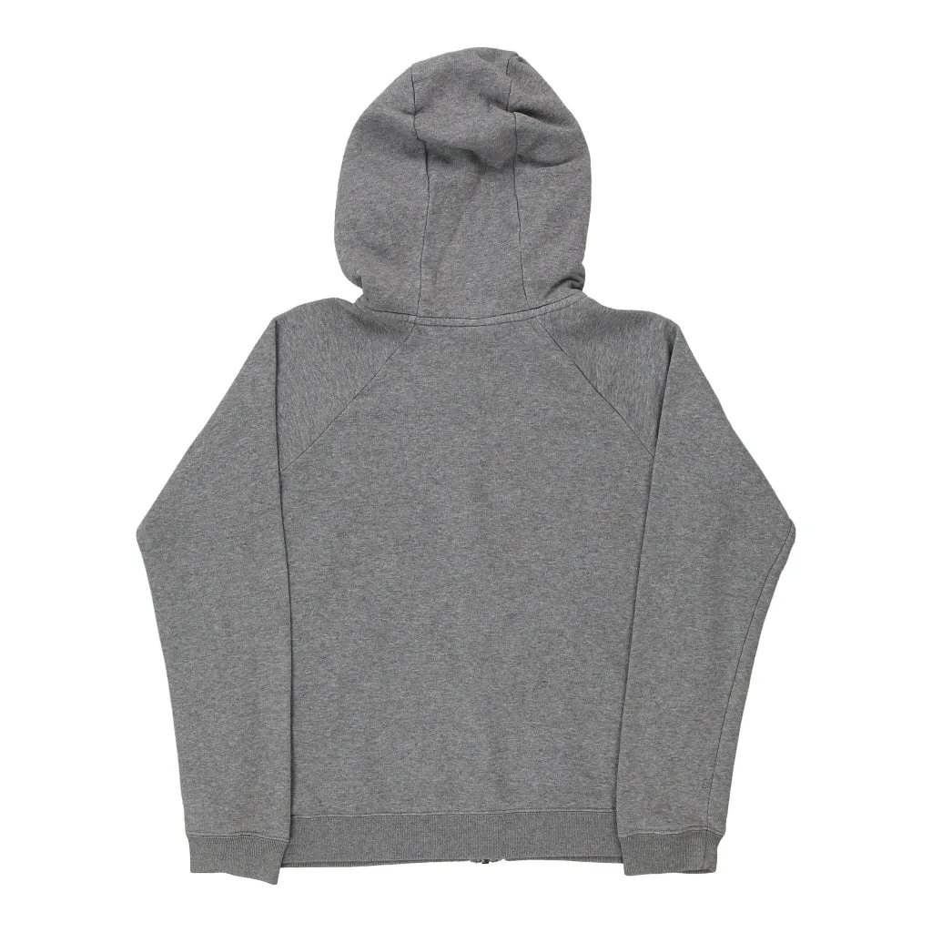 Nike Hoodie - Small Grey Cotton Blend