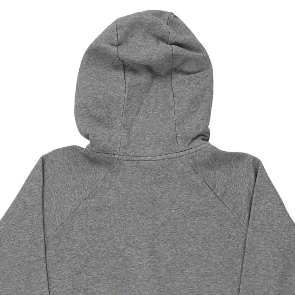 Nike Hoodie - Small Grey Cotton Blend