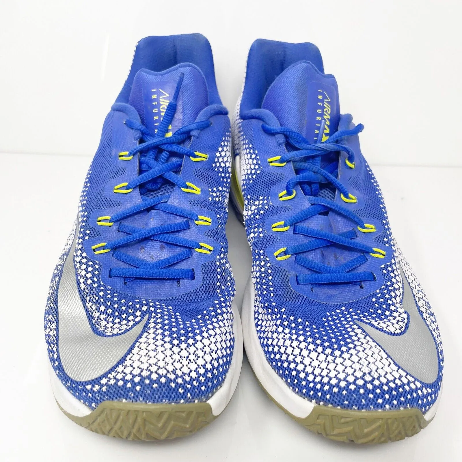 Nike Mens Air Max Infuriate Low 852457-400 Blue Running Shoes Sneakers Size 13