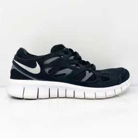 Nike Womens Free Run 2 DM9057-001 Black Running Shoes Sneakers Size 7