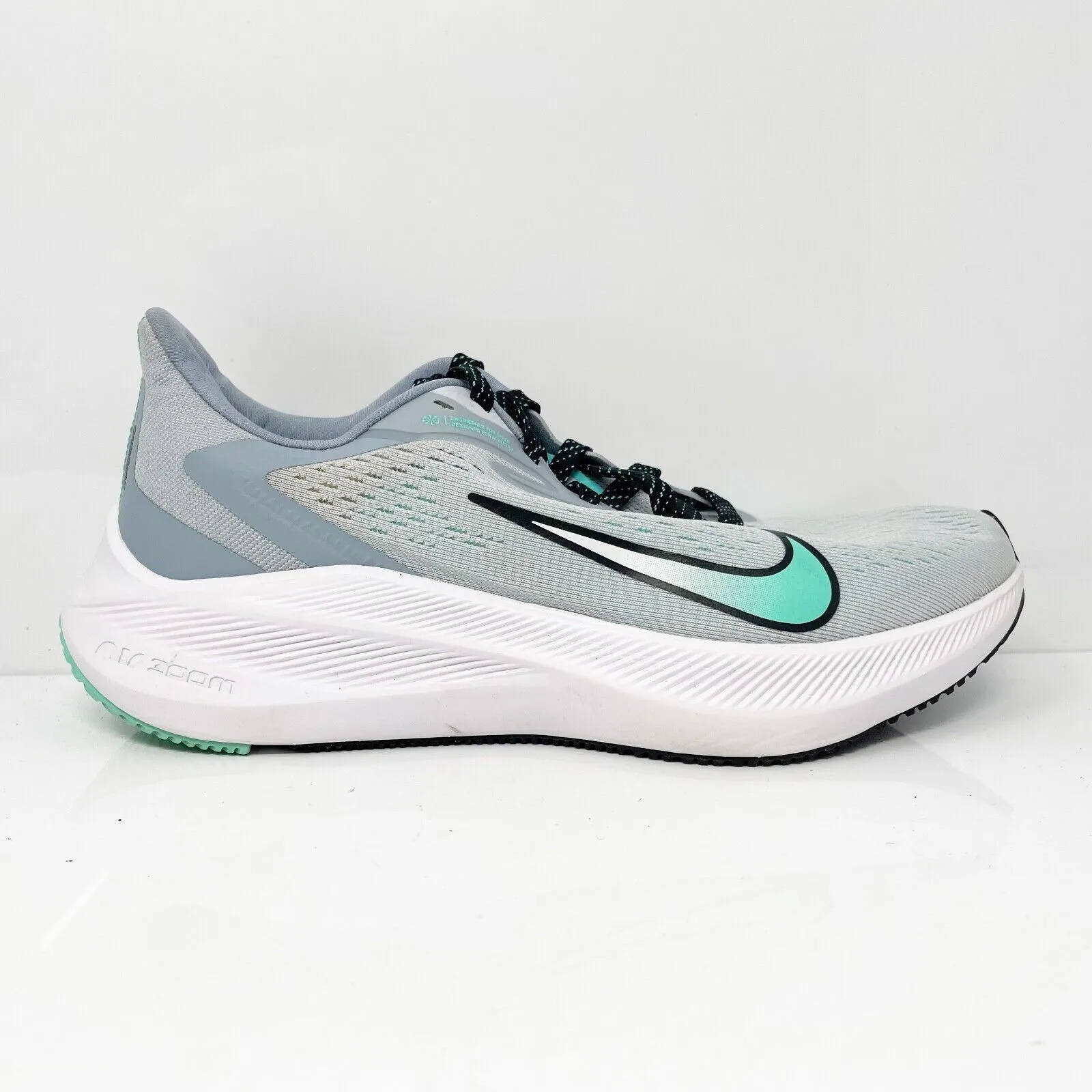 Nike Womens Zoom Winflo 7 CJ0302-006 Gray Running Shoes Sneakers Size 6.5